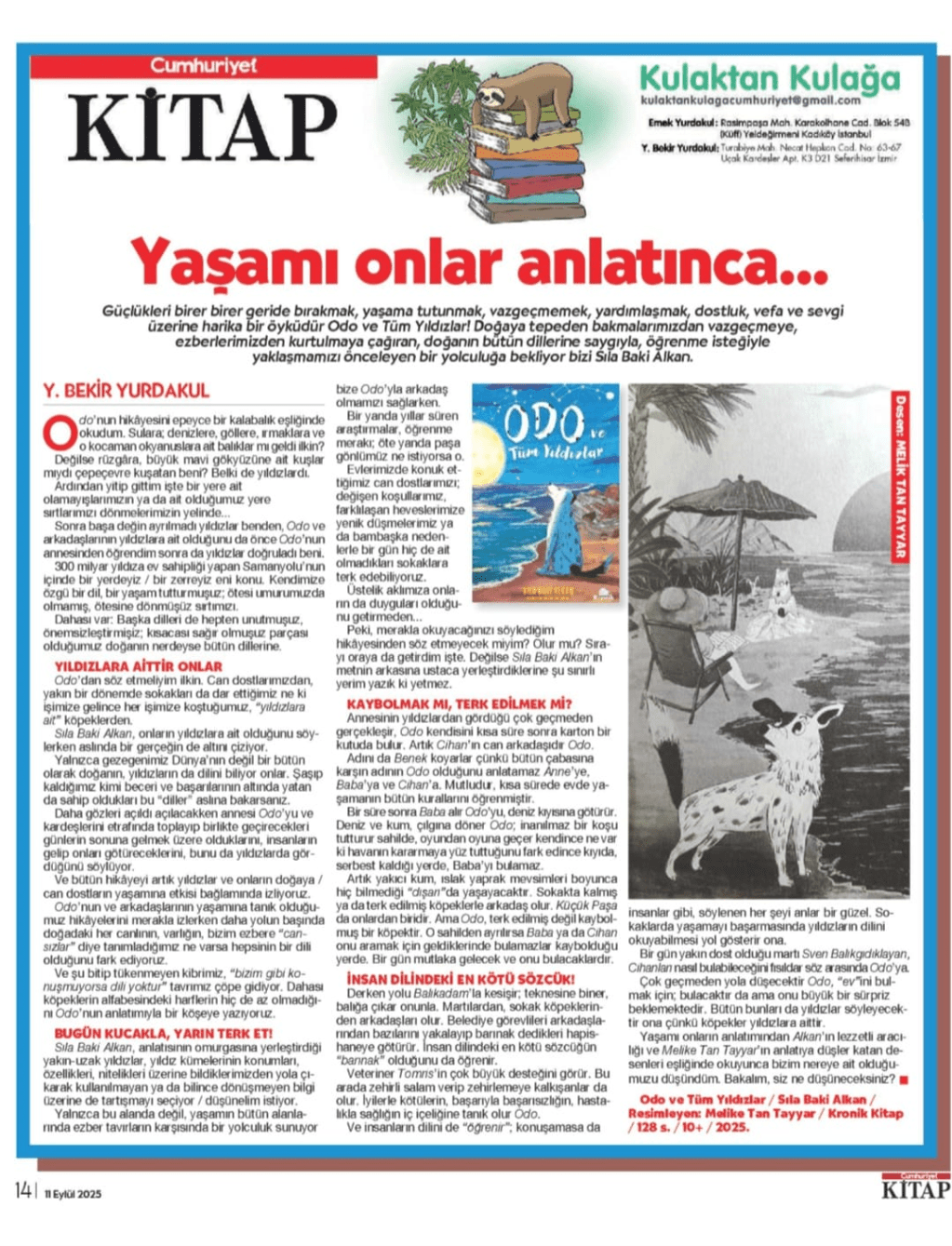 Odo Cumhuriyet Kitap’ta